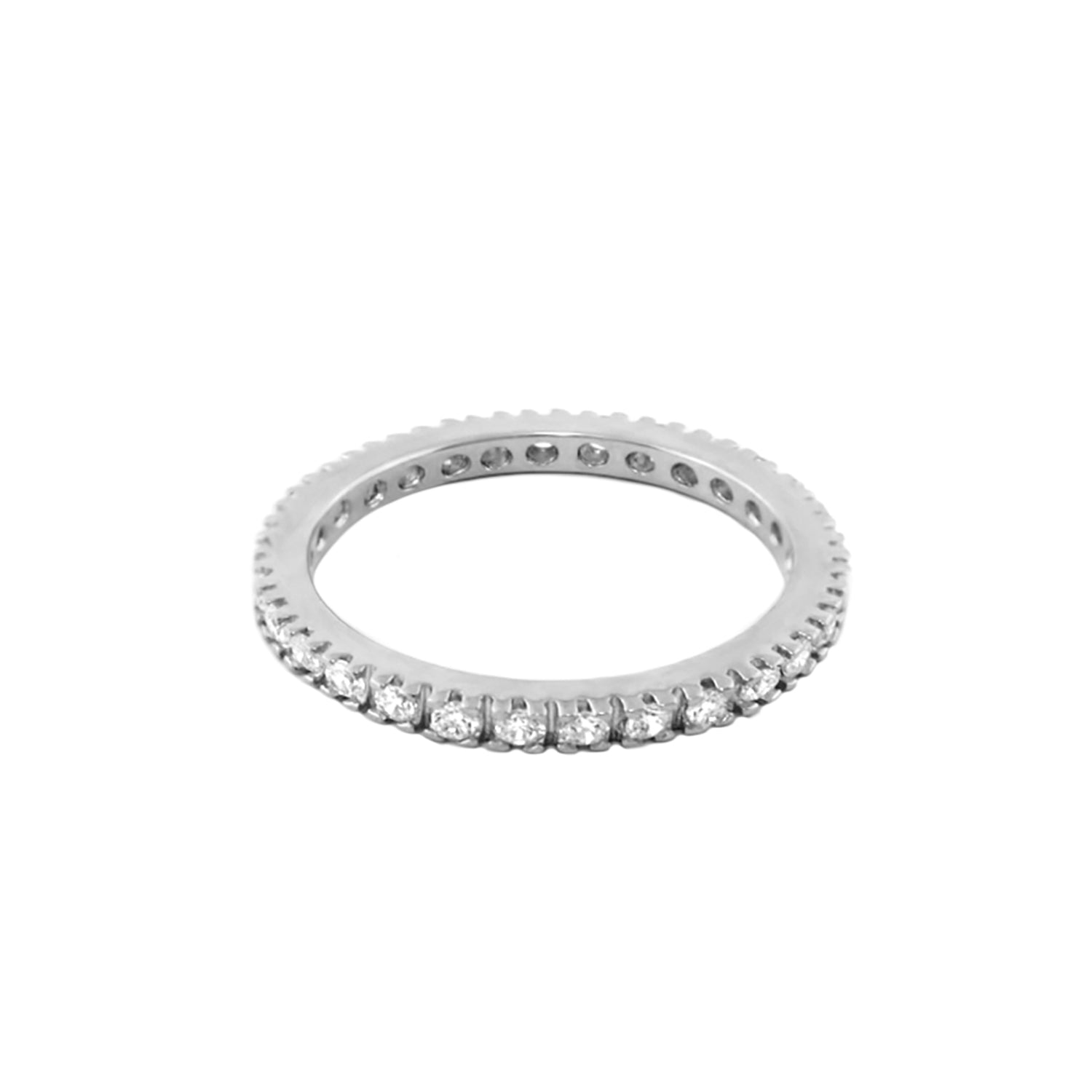 Glamour Pave Eternity Band