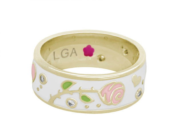 Daisy Love Band Ring