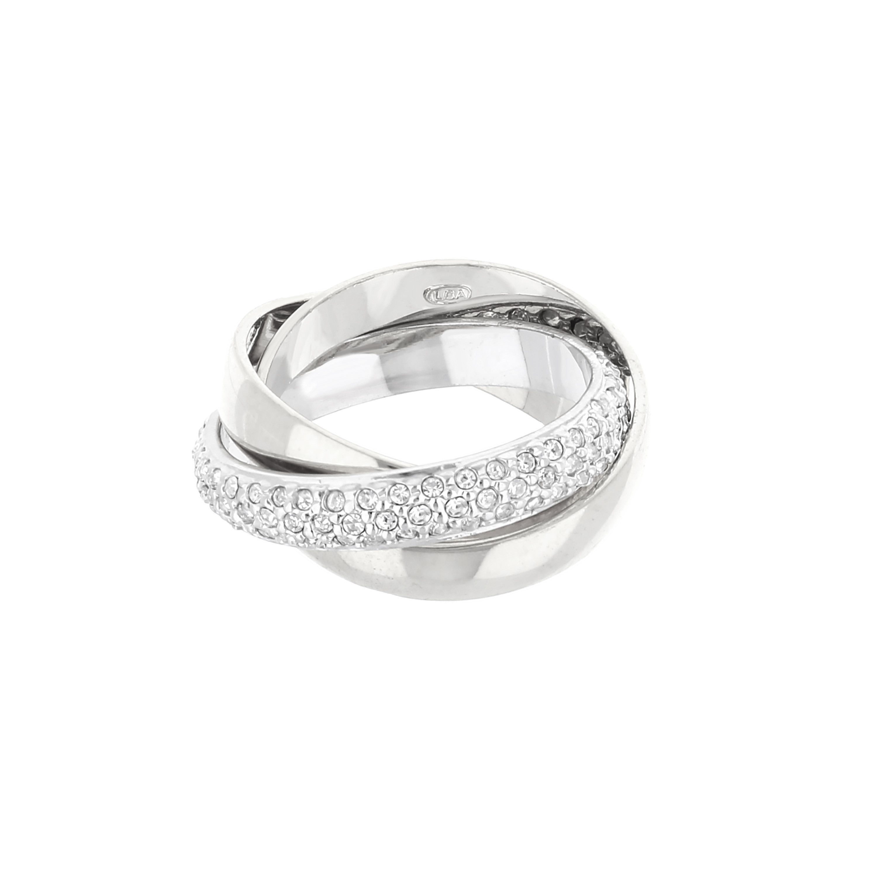 Glamour Pave Stackable Ring