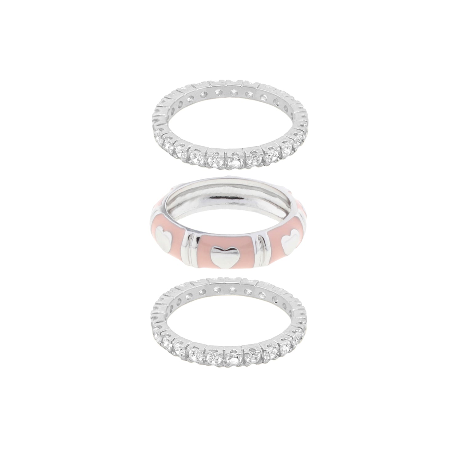 Lots of Love Stackable Ring Set