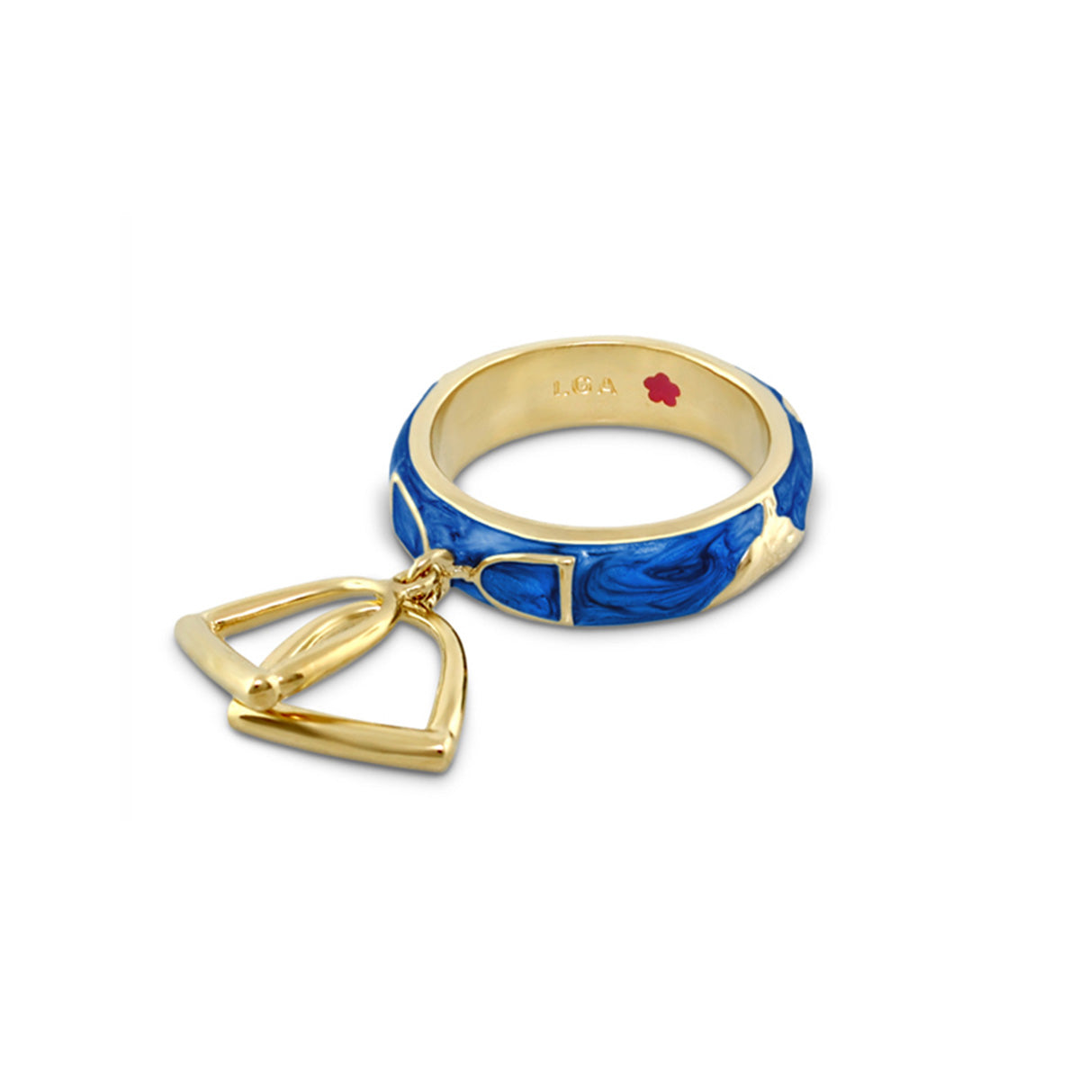 Equestrian Stirrup Ring