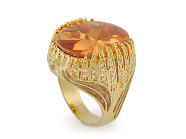 Flames of Glory Cocktail Ring