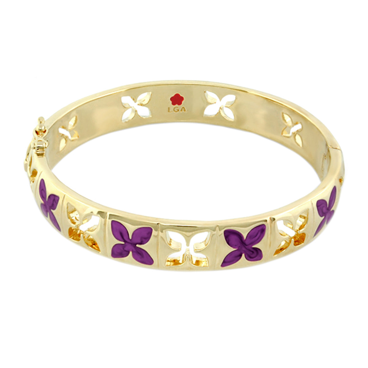 Floral Knight Stackable Bangle