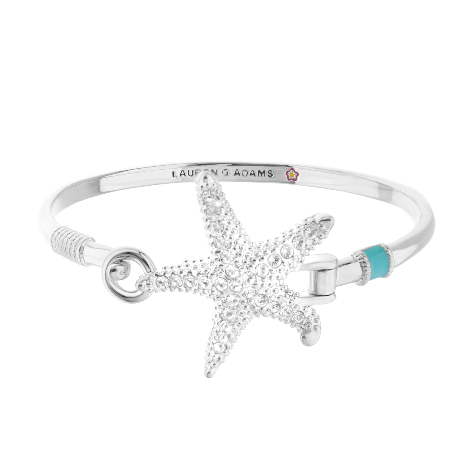 Eau Pave Starfish Bangle