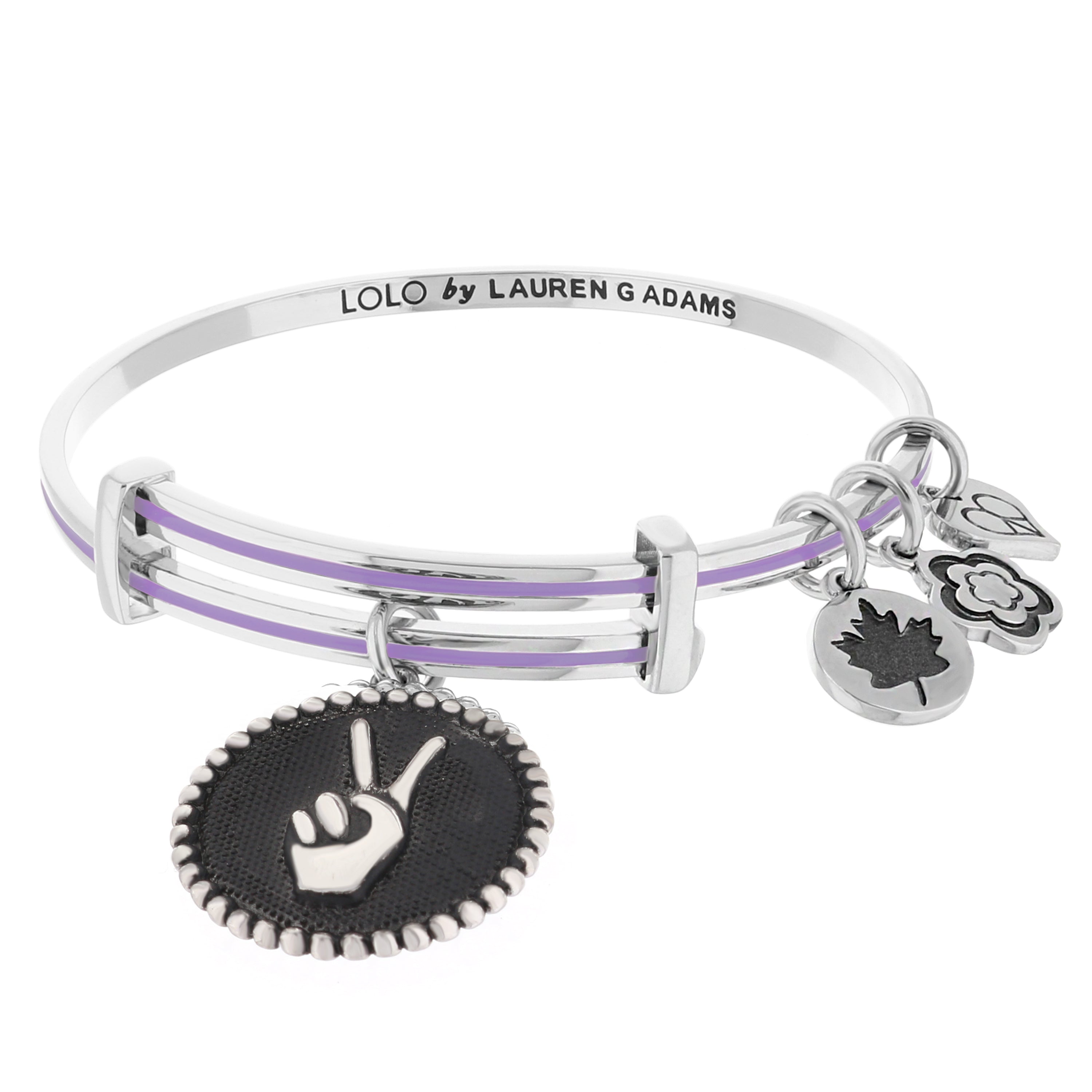 Lolo Peace Hand Bangle.