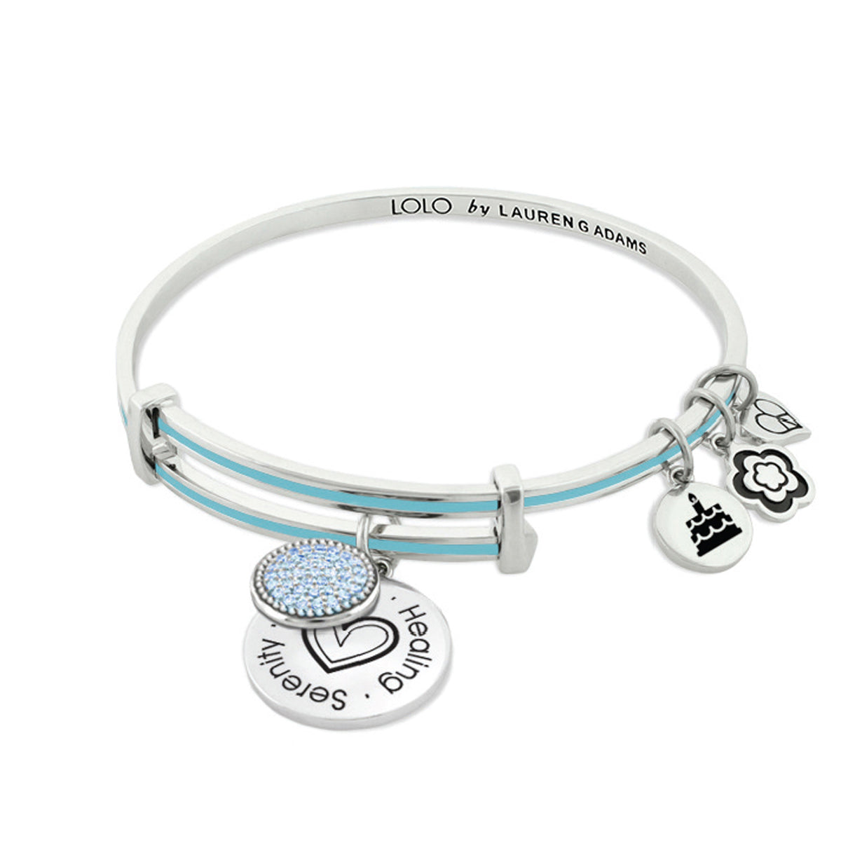 March Birthstone Color Bangle