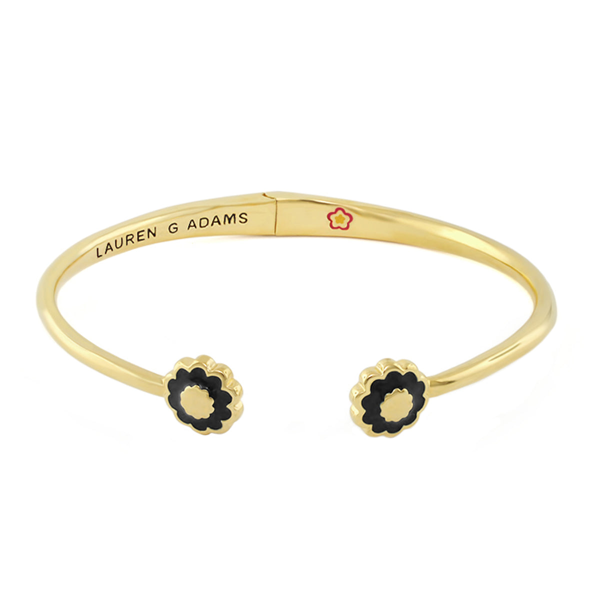 Open Arms Flower Bangle