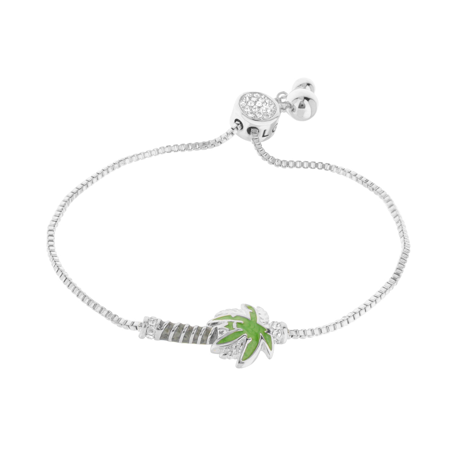 Eau Palm Tree Bolo Bracelet