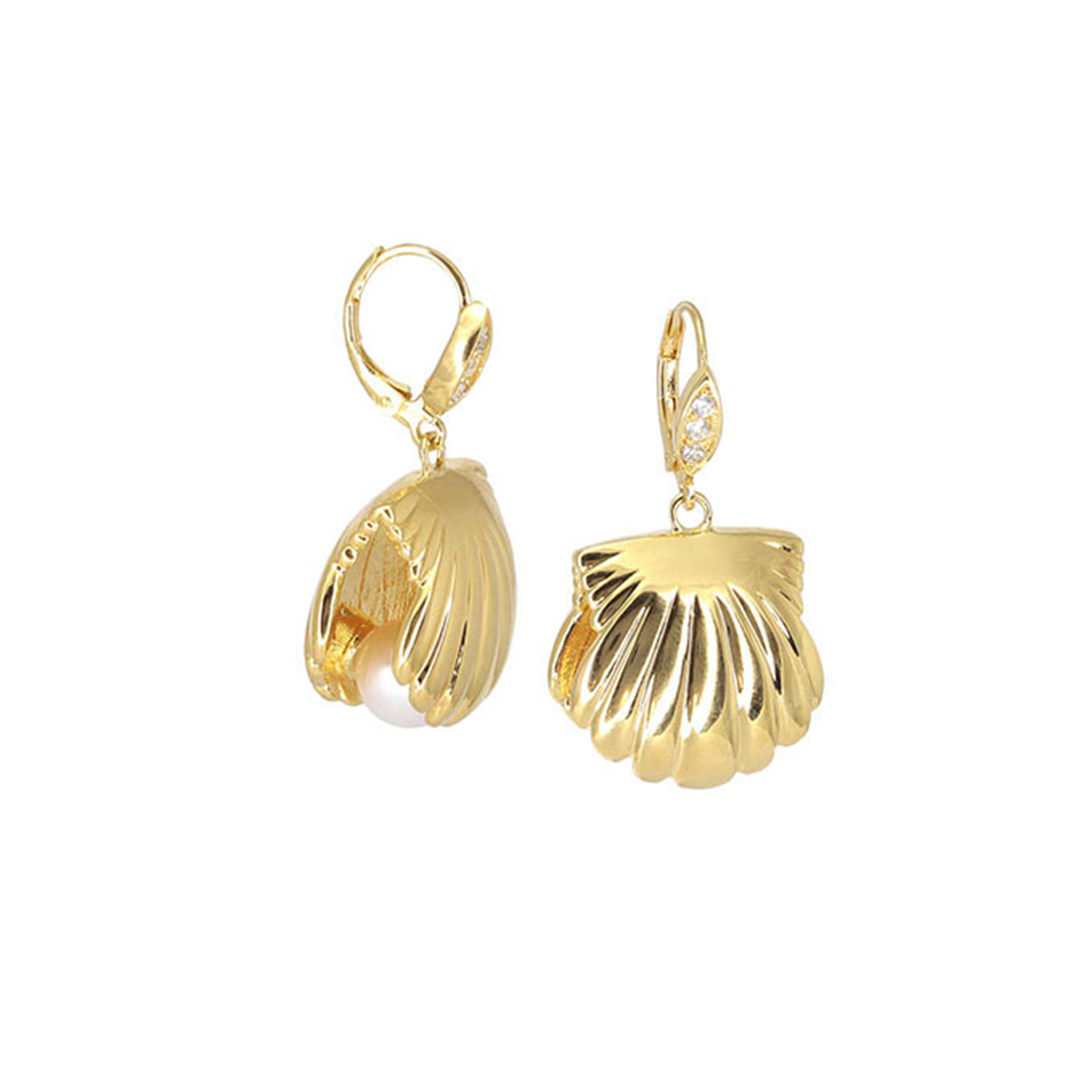 Eau Oyster Earrings