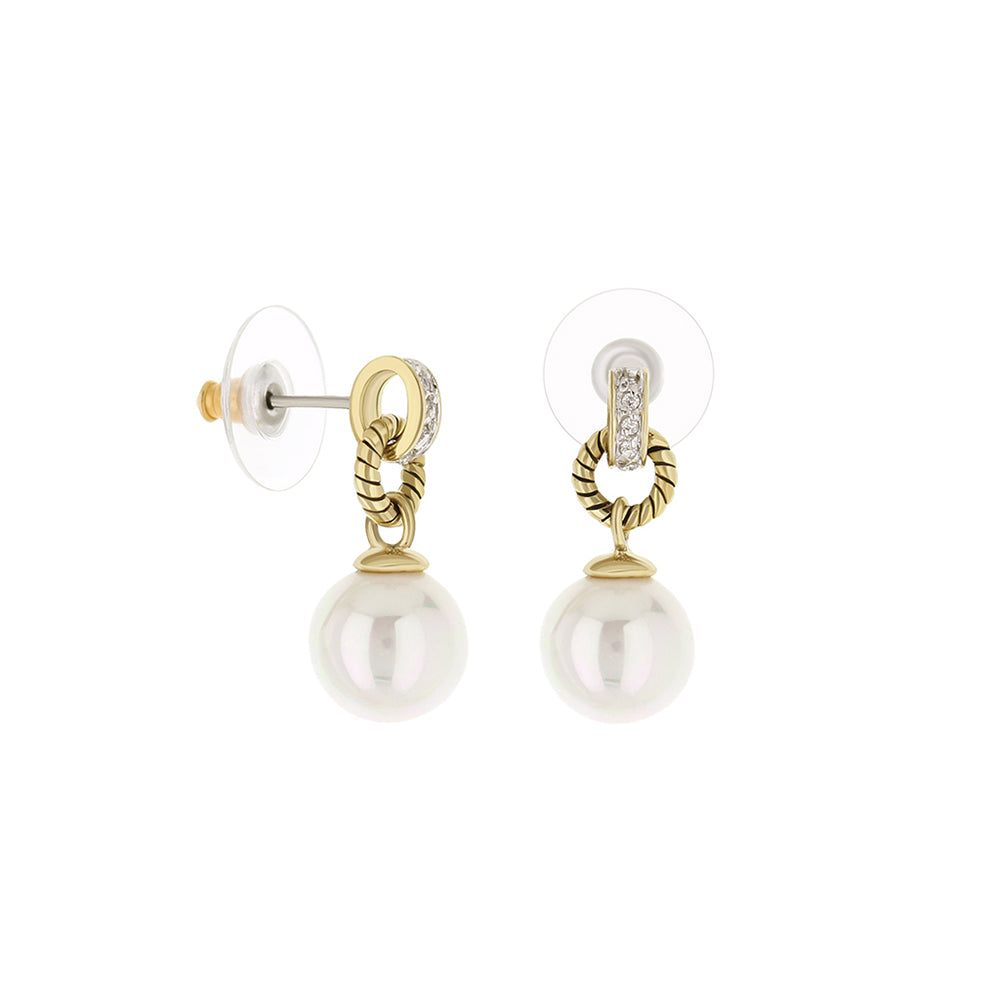 925 Vintage Pearl Earrings