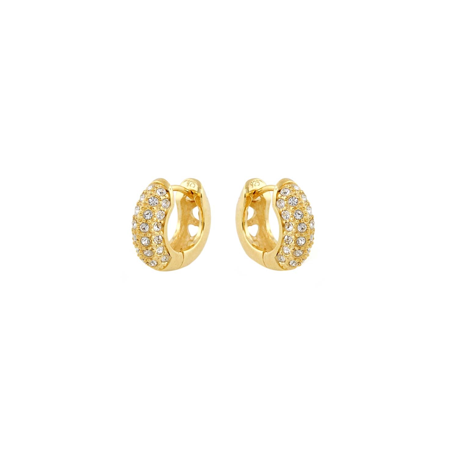 Glamour Pave 925 Earring