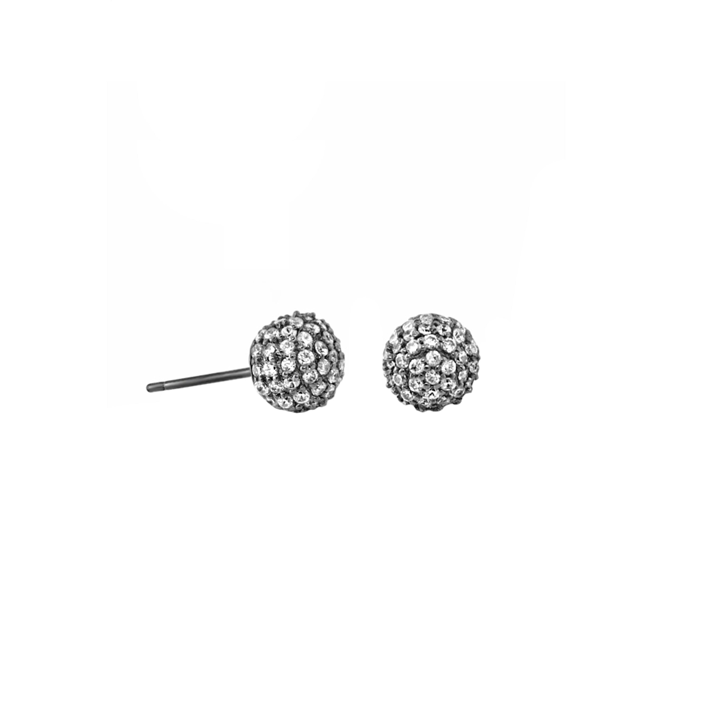 Glamour Pave .925 Earrings