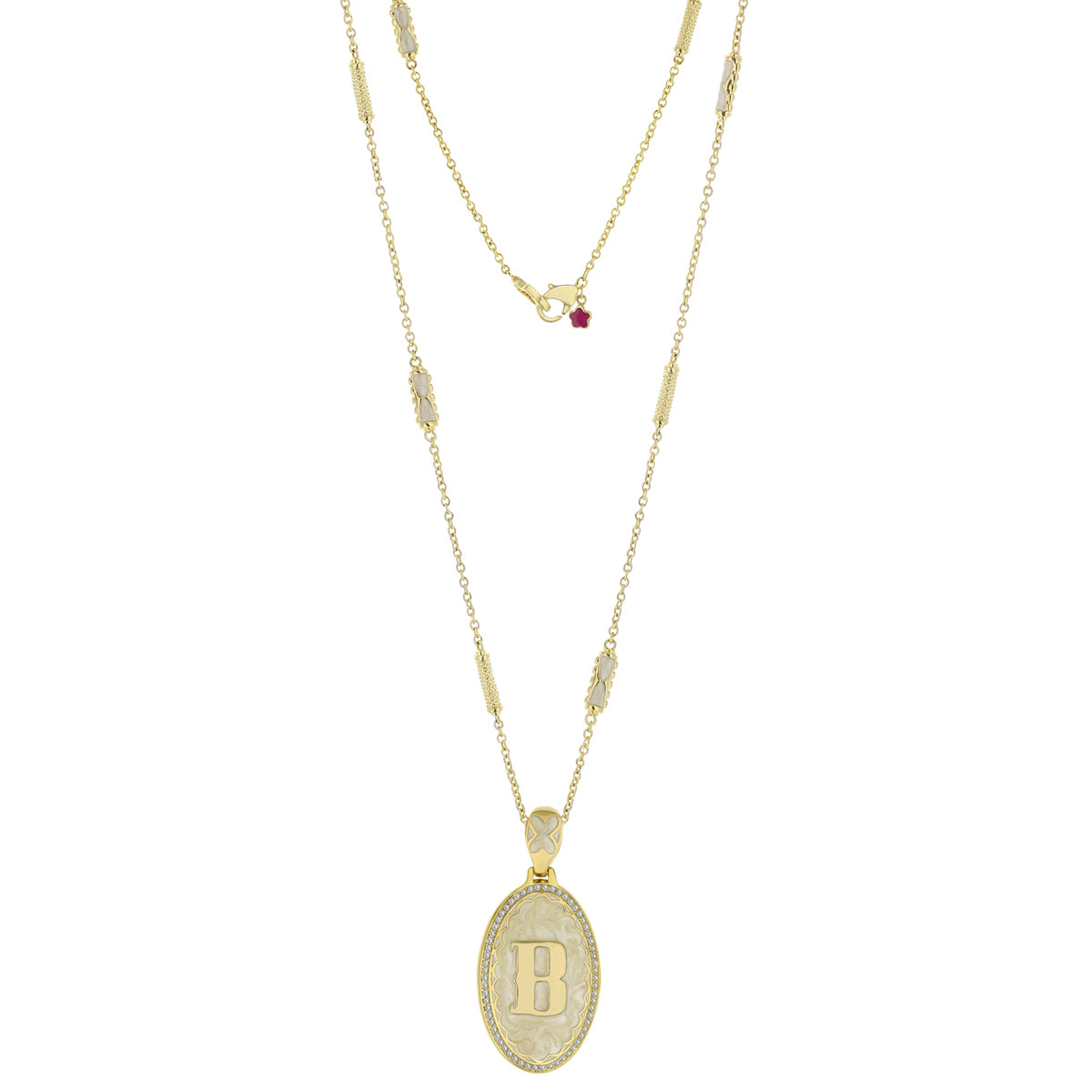 Lolo Initial Pendant Necklace