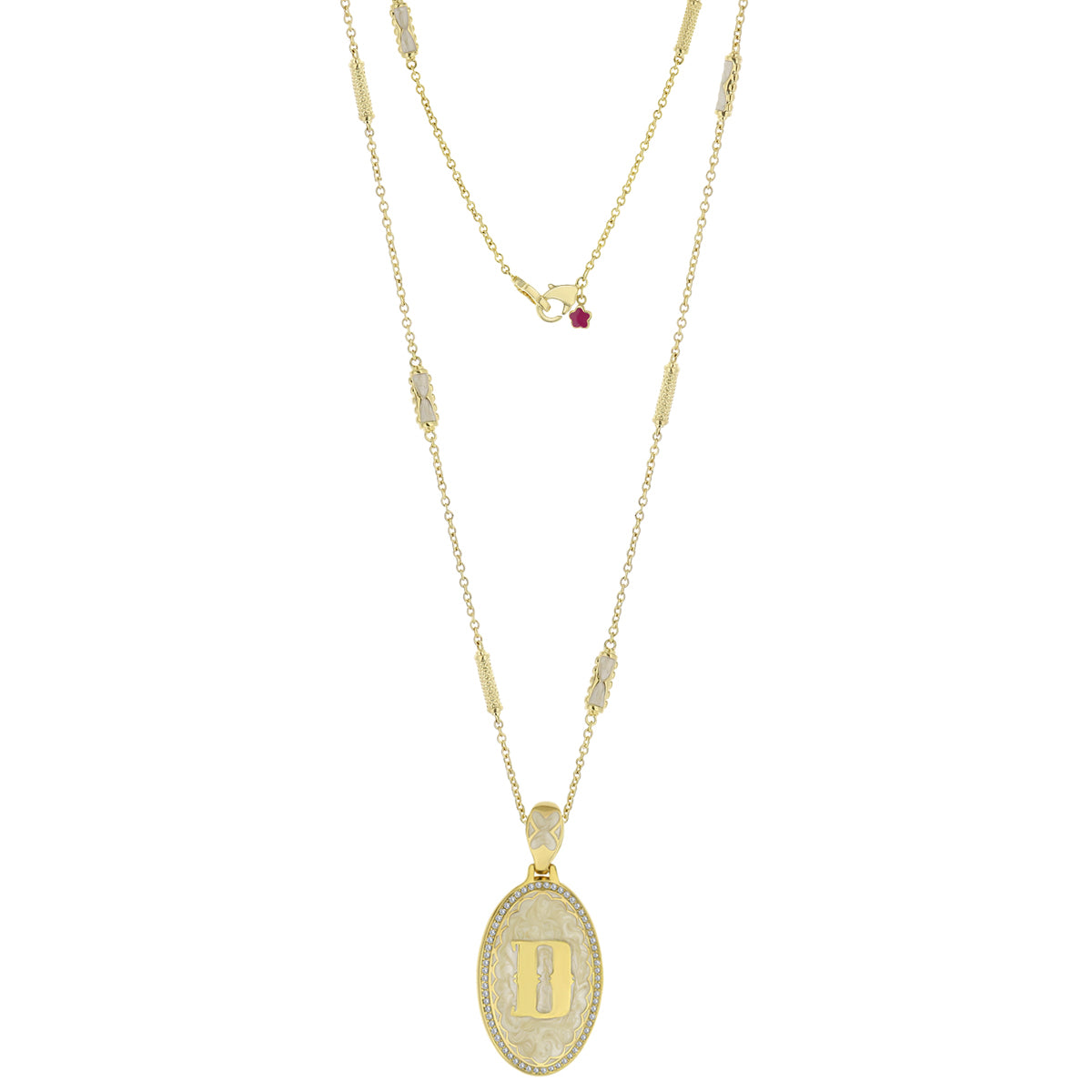 Lolo Initial Pendant Necklace