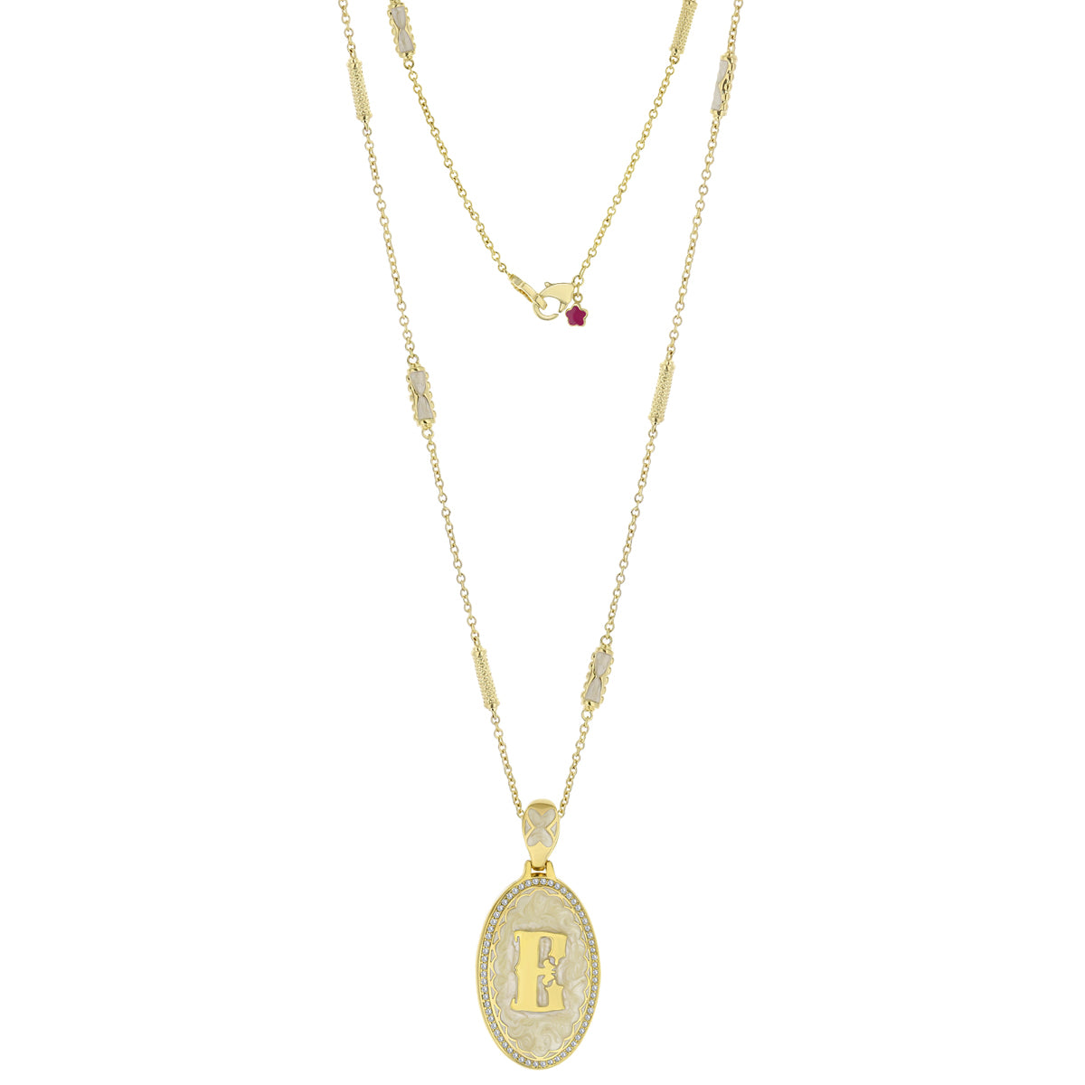 Lolo Initial Pendant Necklace