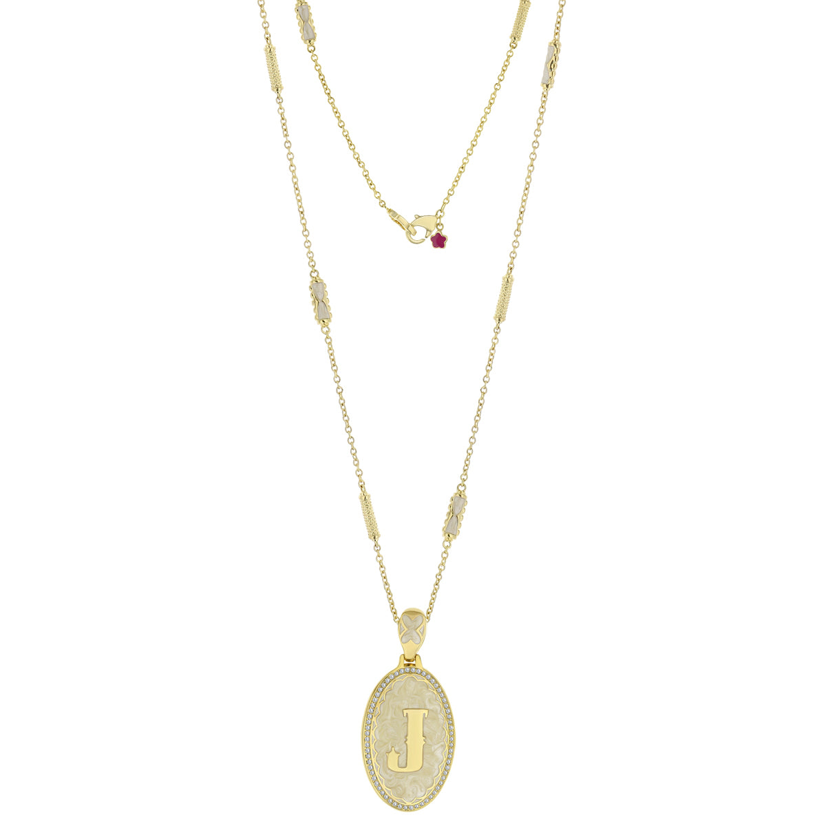 Lolo Initial Pendant Necklace