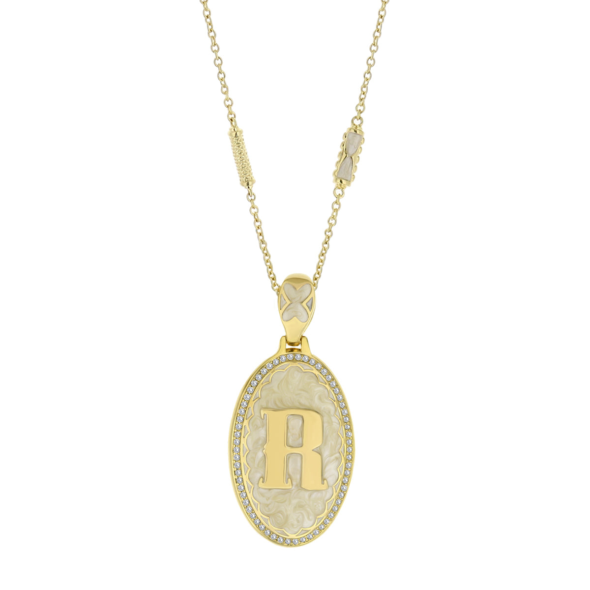 Lolo Initial Pendant Necklace