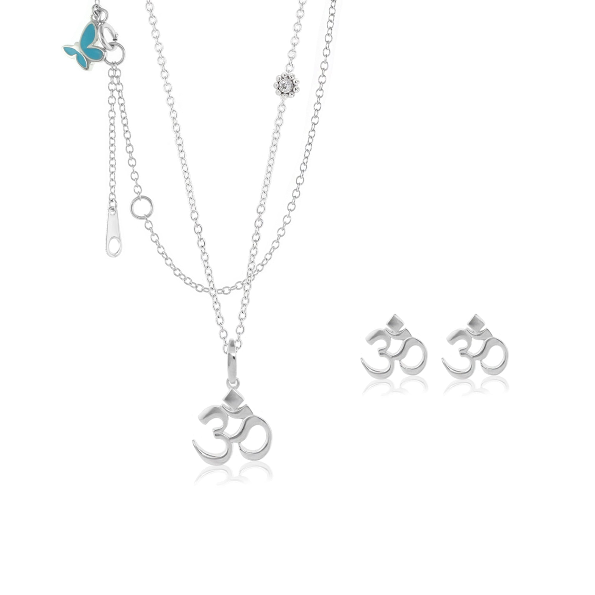 Sydney Leigh Ohm Necklace & Earrings Set