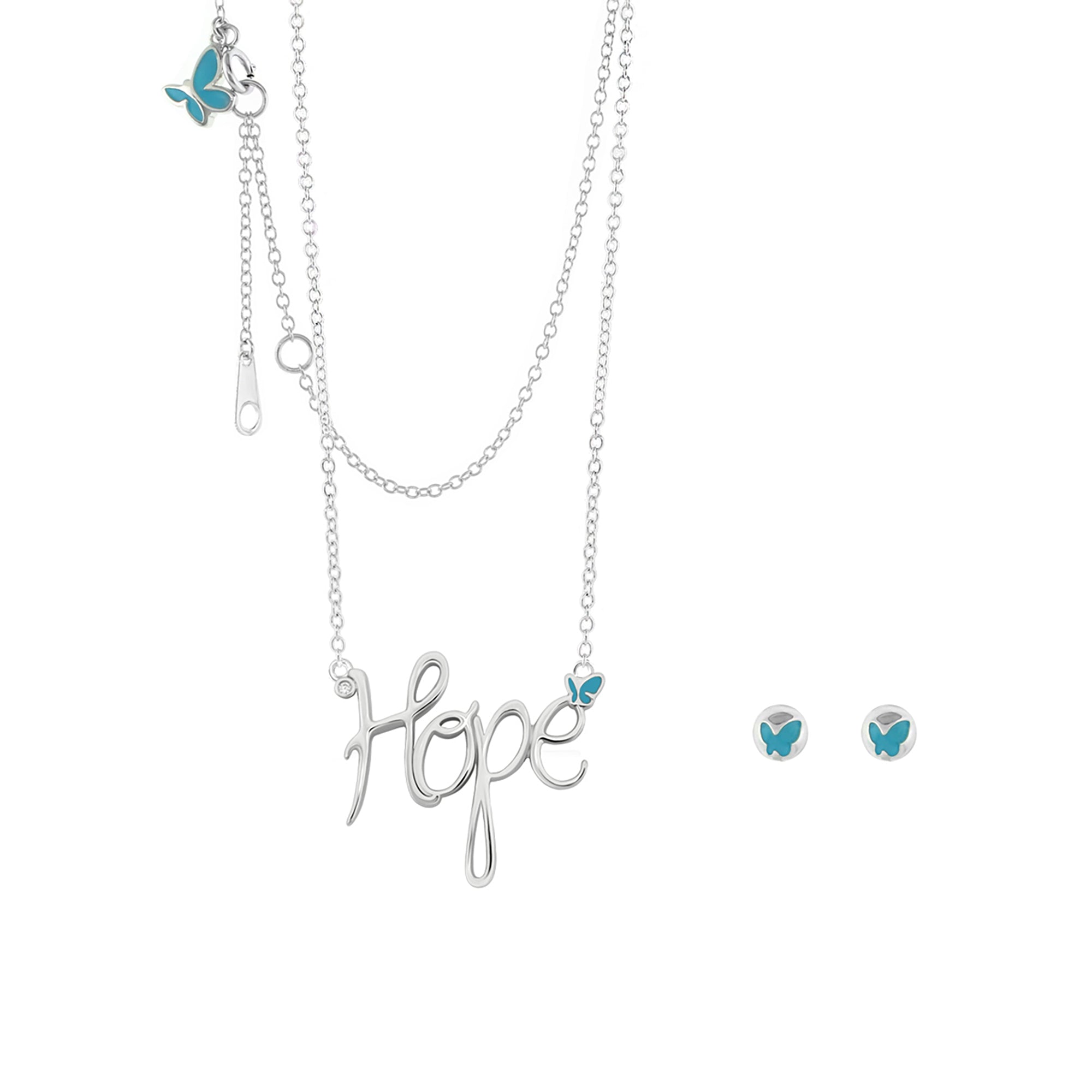 Sydney Leigh Hope Necklace & Earrings Set