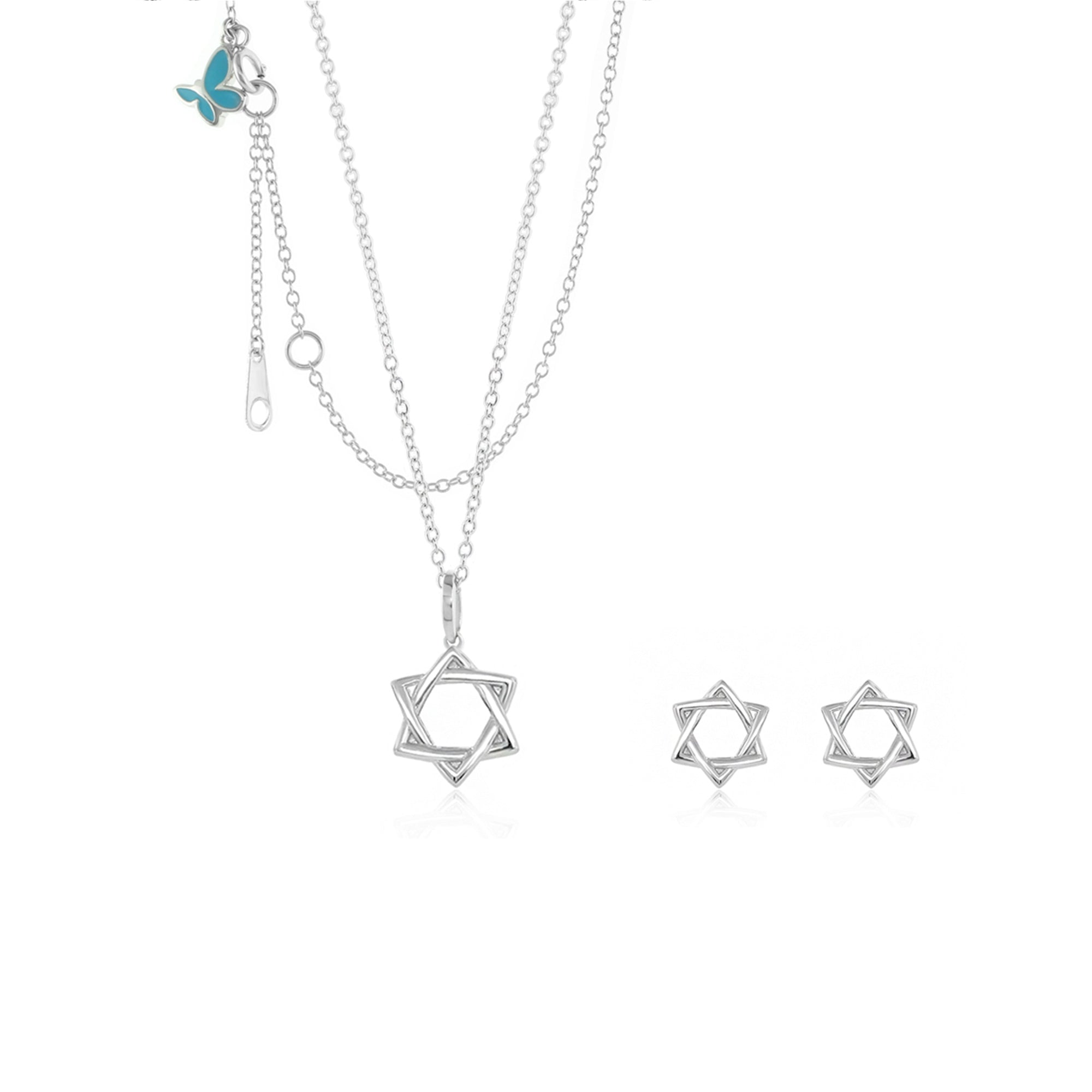 Sydney Leigh Star Necklace & Earrings Set