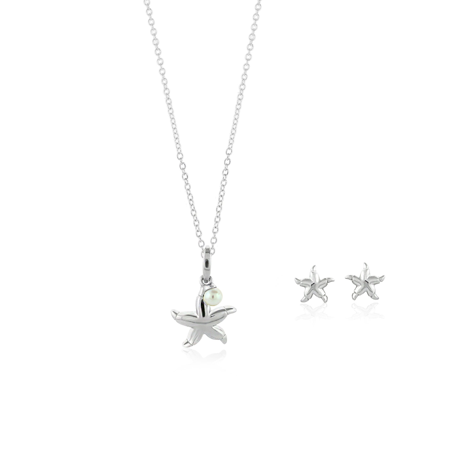 Sydney Leigh Starfish Necklace & Earrings Set