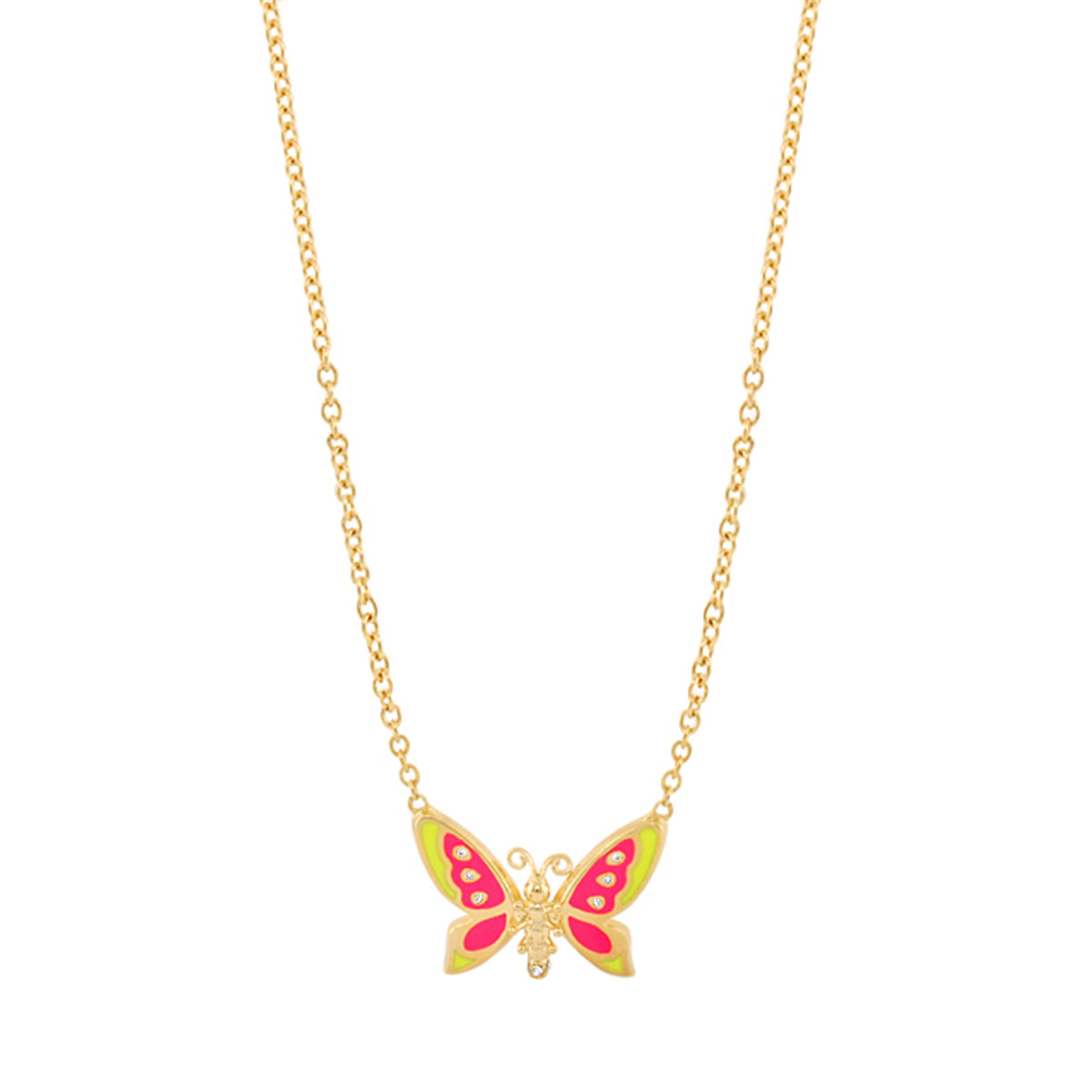 Dream Garden Butterfly Necklace