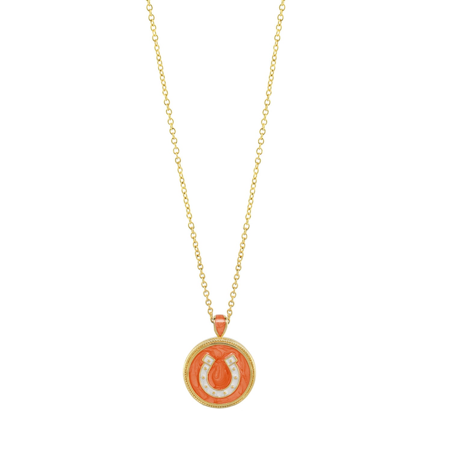 Equestrian Pendant Necklace