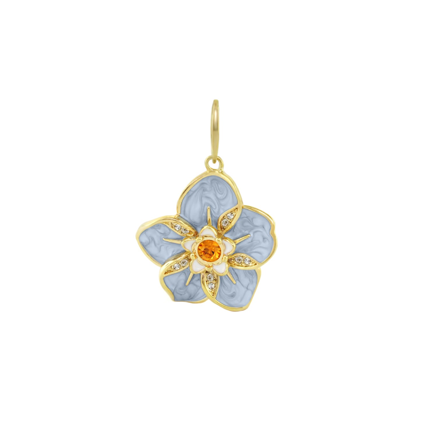 Eau Hibiscus Flower Pendant