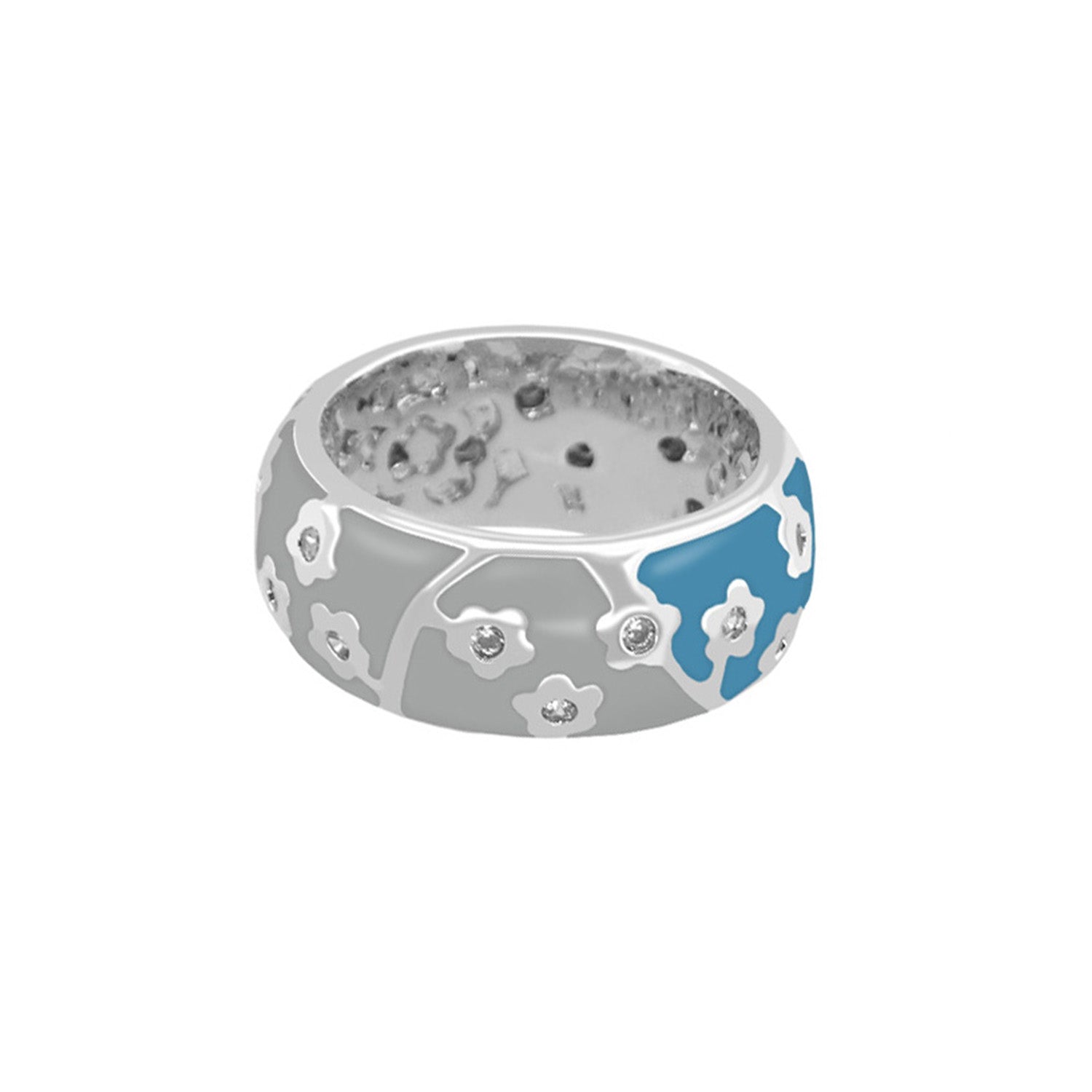 Flowering Vines Ring Band