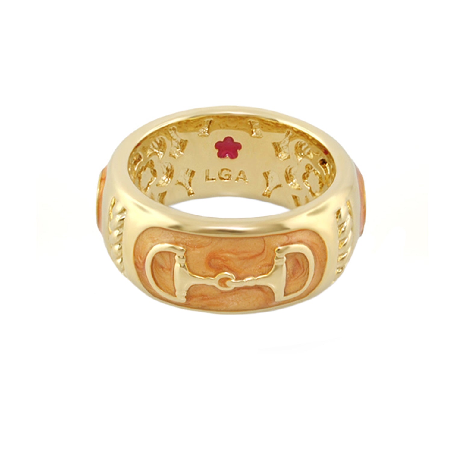 Equestrian Stirrup Ring