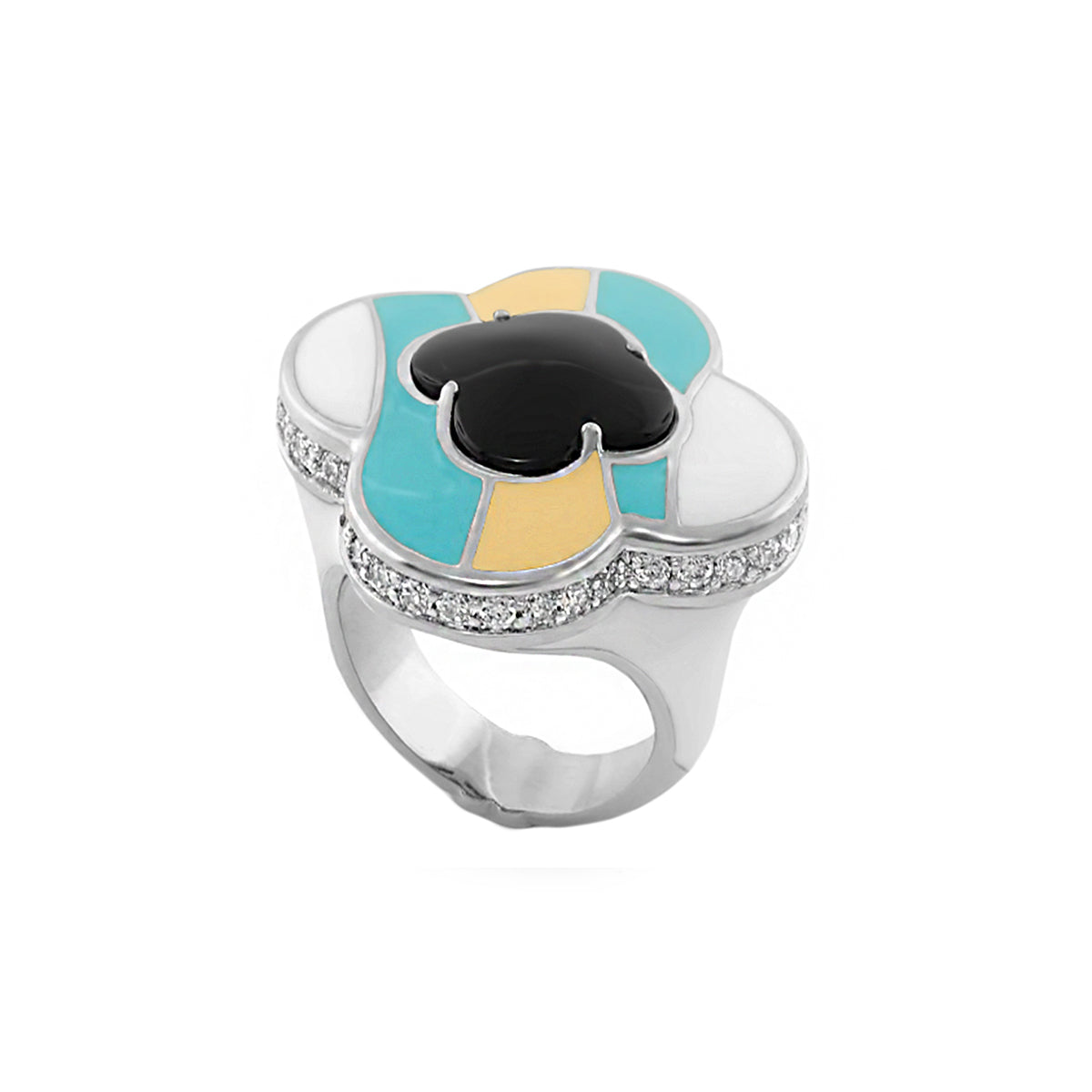Clover Cocktail Ring