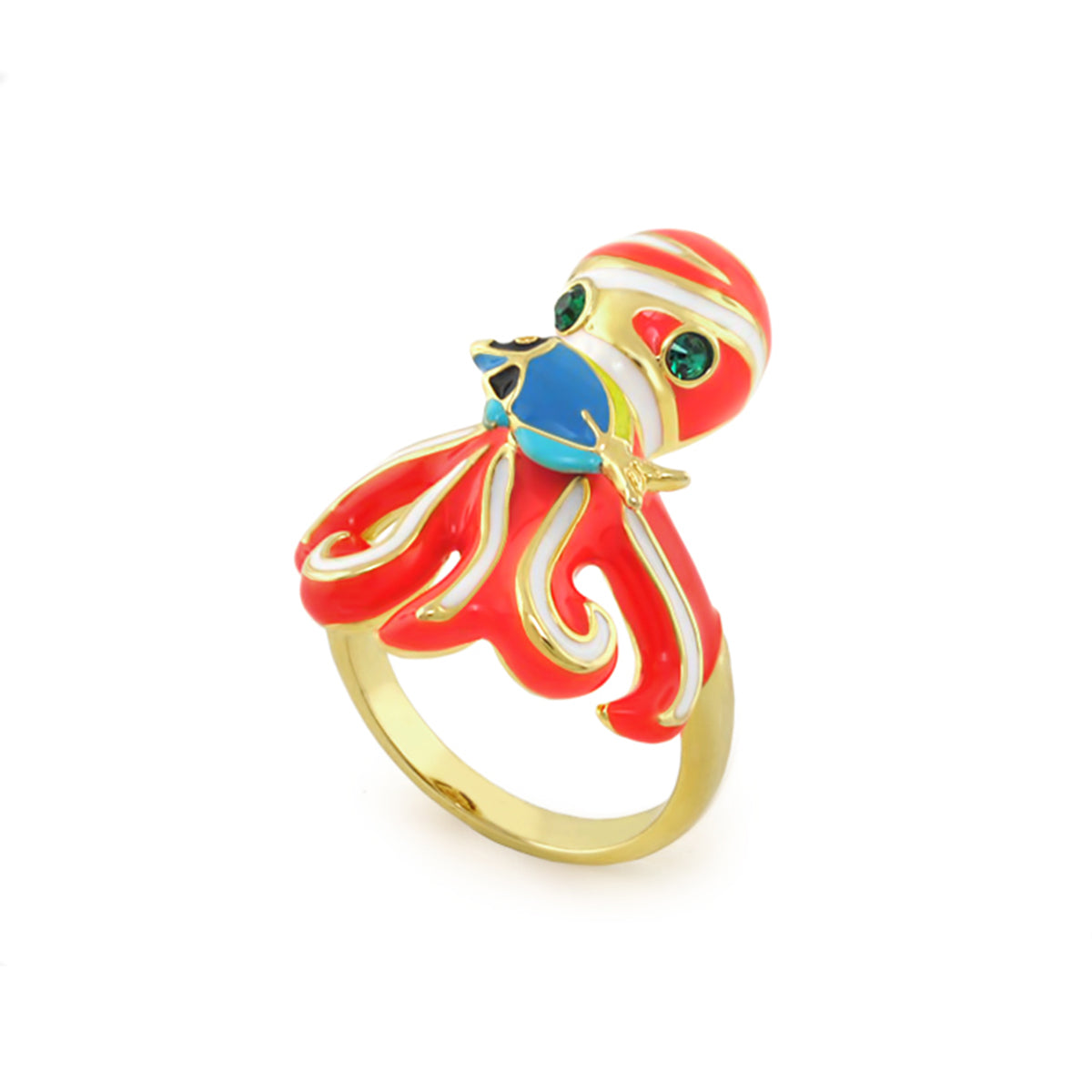 Eau Octopus Ring