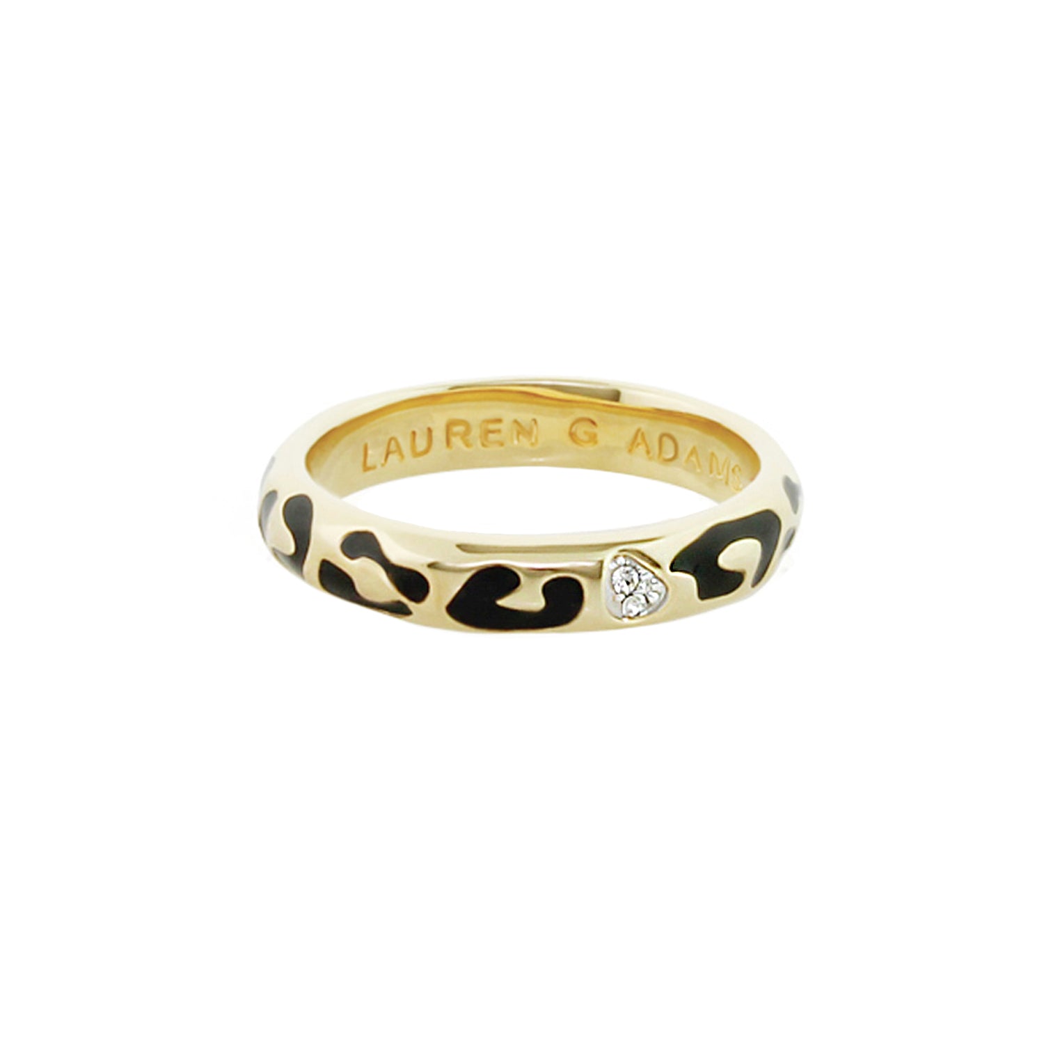 Sweet Leopard Stackable Ring