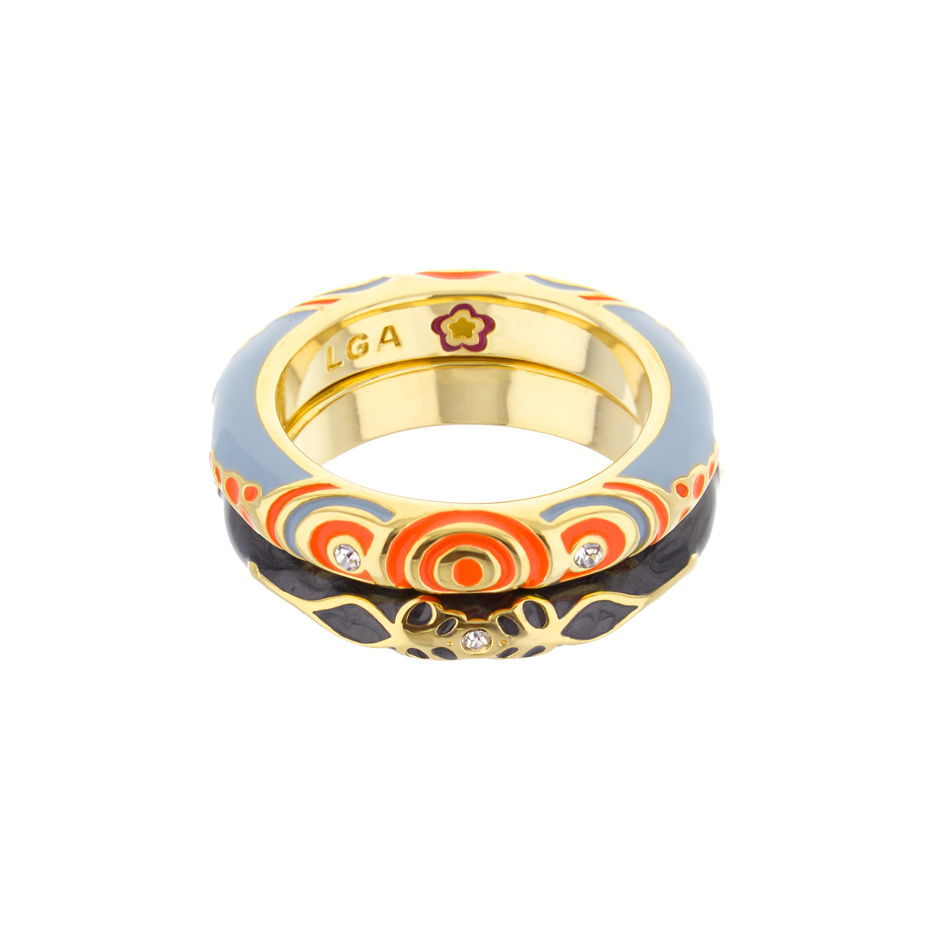 Petit Gateau Stackable Ring Set