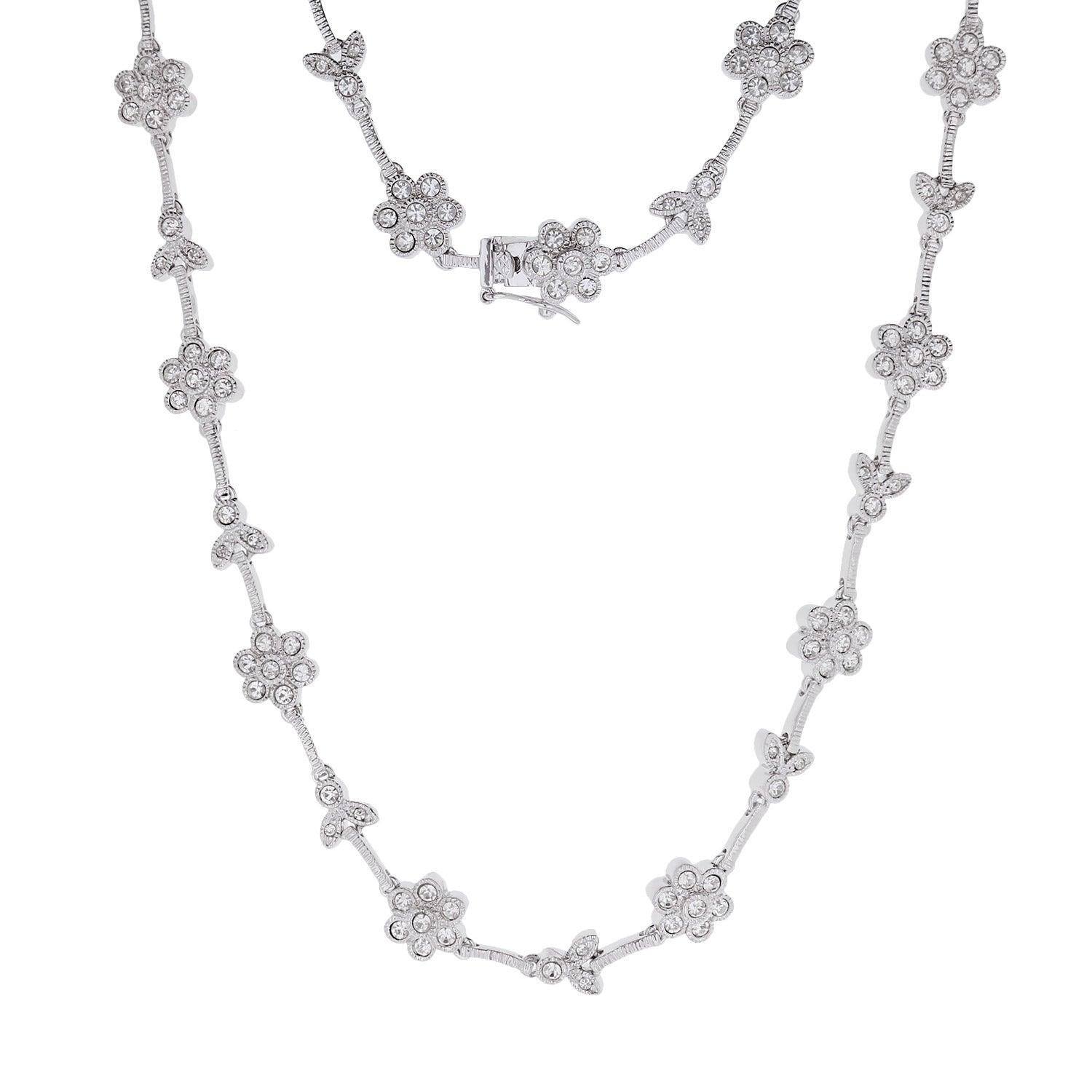 Bridal Floral Necklace