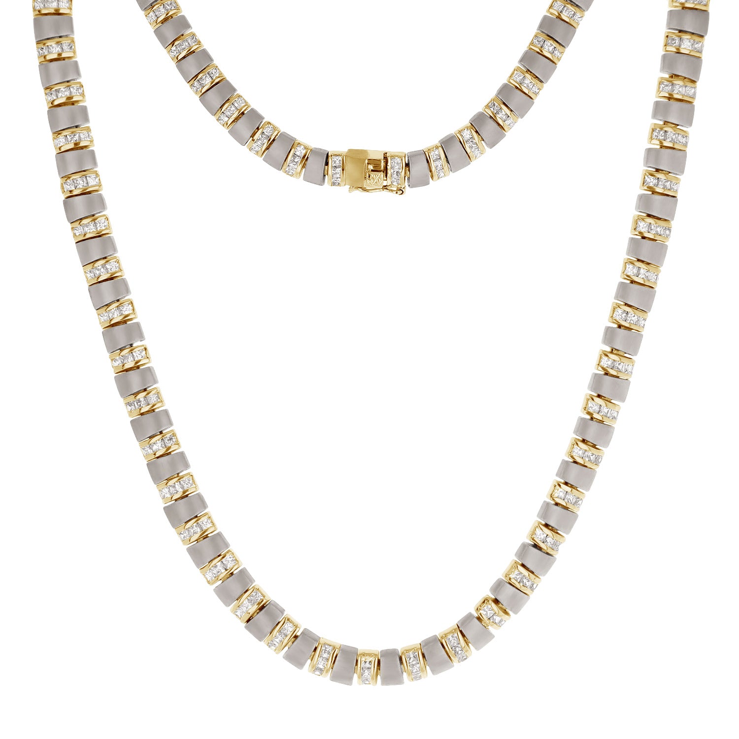 Two-Tone Bridal Necklace